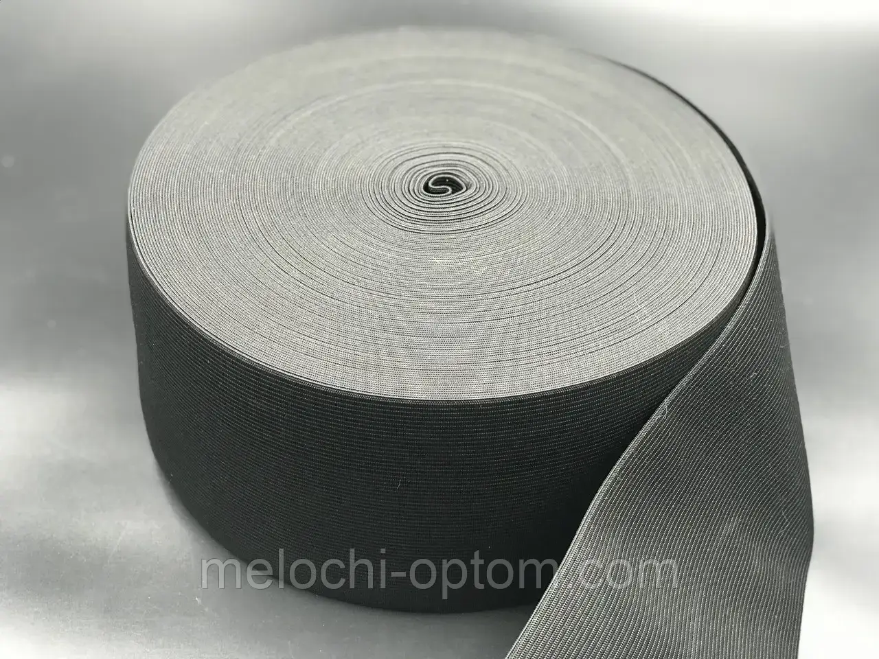 Гумка для одягу клас "D" 10см 40м тасьма еластична поліестер