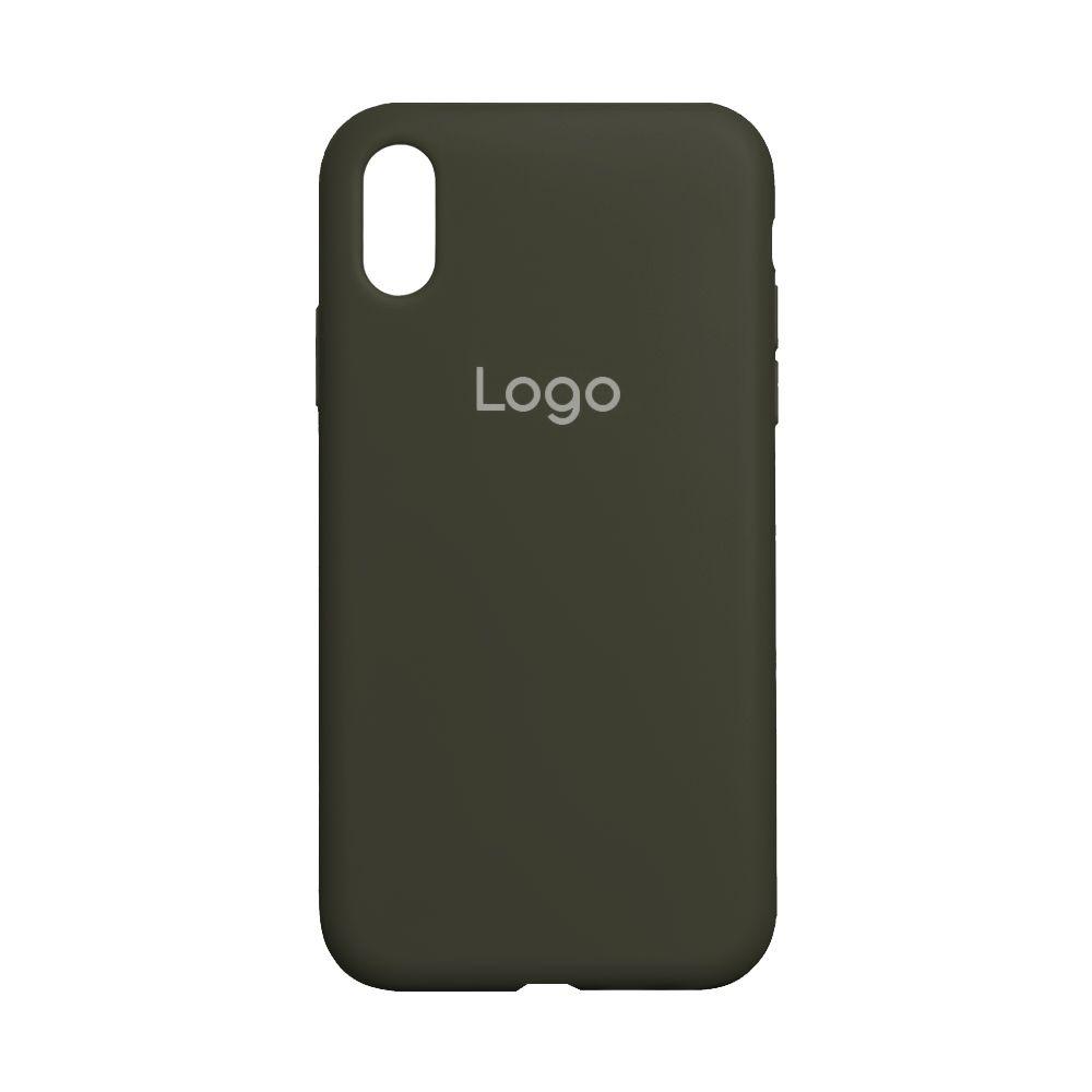 Чохол Silicone Case Full Size (AA) для iPhone Xr Колір 71.Cyprus Green, фото 1
