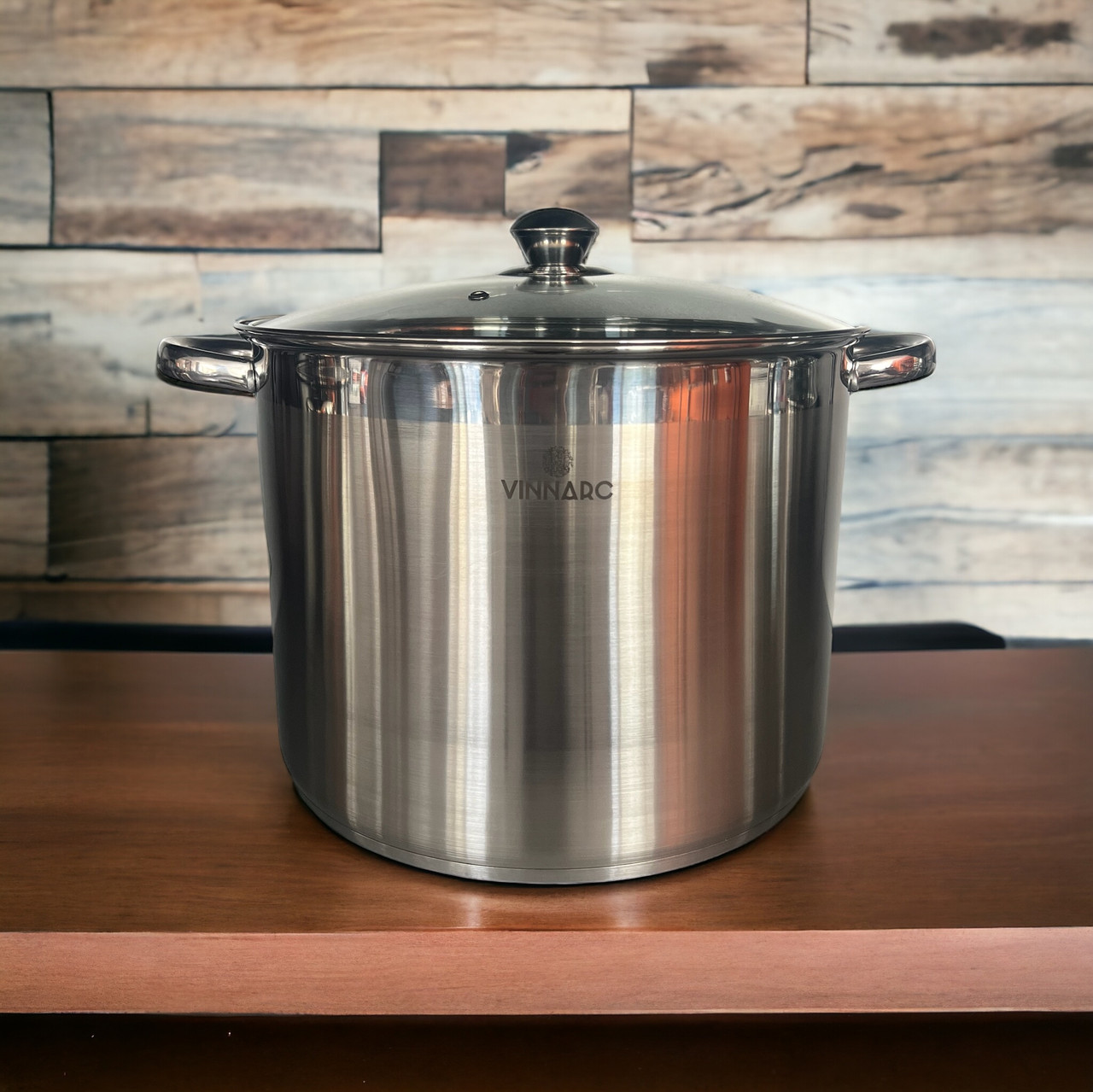 Каструля 16л із нержавіючої сталі індукція Vinnarc 5316VN