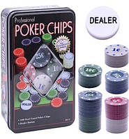 Покерный Набор, 100 Фишек 100PC