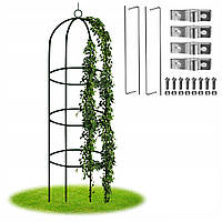 Садовая колона опора для роз цветов пергола 190 см Gockowiak + анкеры крепления