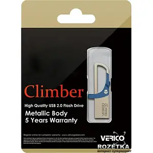 Флеш память Verico Climber 32GB Blue (1UDOV-RFBE33-NN)