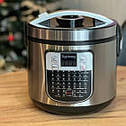 Мультиварка 6 л, 45 програм, Rainberg RB-6209 / Мультиварка з антипригарним покриттям/ Мультиварка-скороварка, фото 7