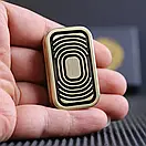 Магнітний слайдер-антистрес HANDLER GOLD іграшка з металу золотистий фіджет, фото 3