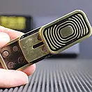 Магнітний слайдер-антистрес HANDLER GOLD іграшка з металу золотистий фіджет, фото 2