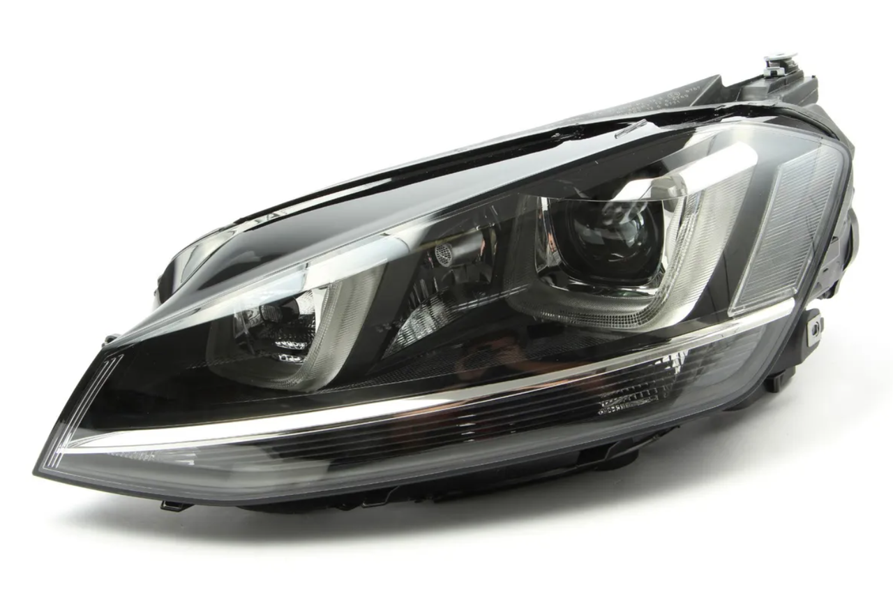 Фара передня Volkswagen Golf VII 13-17/e-Golf 13-20 передн. лів. (ел) (з коректором) (D3S/H7/h21w/LED) (тип EUR) gtd),