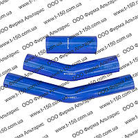 Комплект силіконових патрубків системи охолодження ЗІЛ-130/131, силікон, 130-1303000