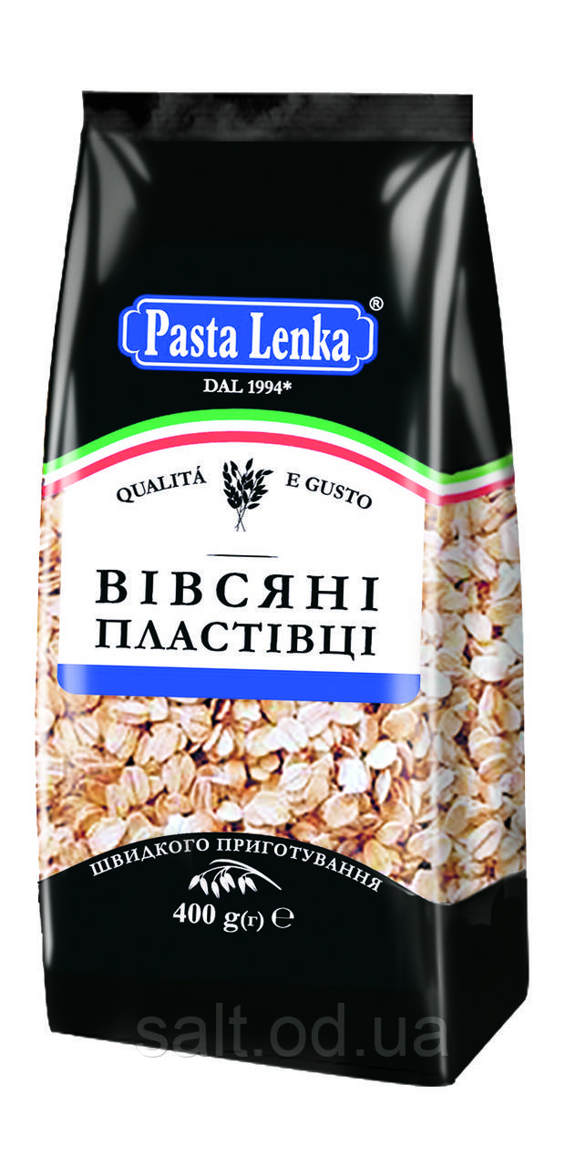 Вівсяні пластівці 0,4 кг, ТМ Pasta Lenka