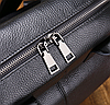 Шкіряний чоловічий рюкзак класичний чорний з натуральної шкіри якісний, фото 9