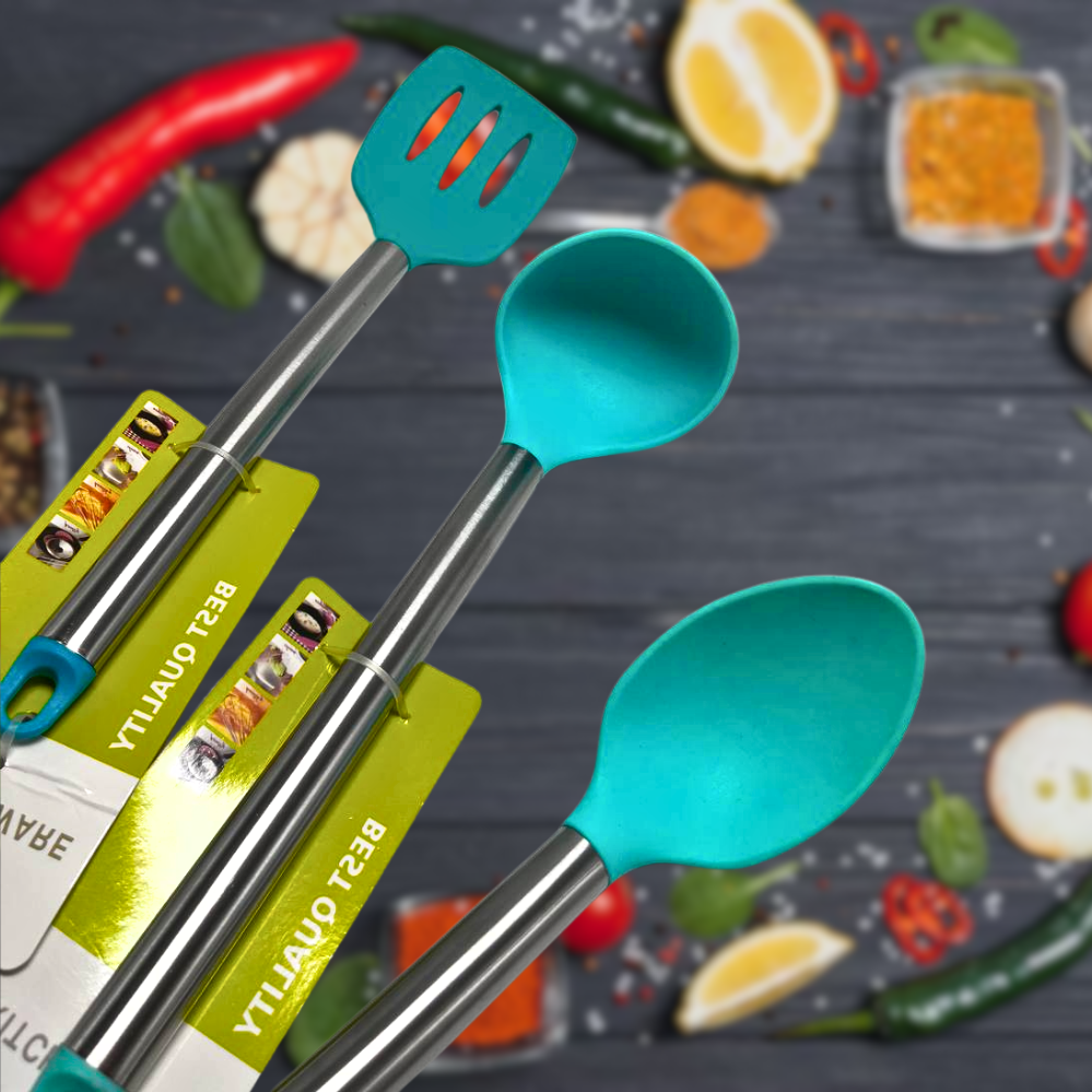 Аксесуари для приготування їжі Kitchen Set Набір кухонного приладдя 3 шт, фото 1