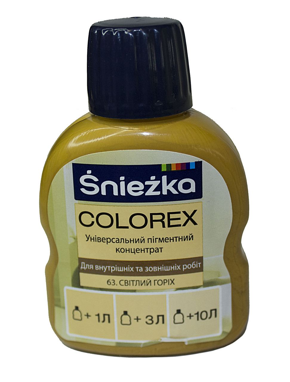 Універсальний пігментний концентрат Śnieżka COLOREX світлий горіх 100 мл