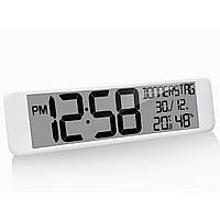 Часы настенные электронные Technoline WS8120 White (WS8120) Календарь, Термометр, Гигрометр