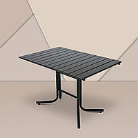 Стол "Рио Плюс" (120х80см) из высококачественных материалов для террасы, сада или дачи Венге Польша