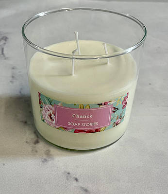 Свічка парфумована "CHANCE" 350г, 1шт
