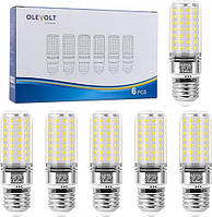 Набор светодиодных лампочек Olevolt LED Bulb AC175-265V 3000K E27 6шт. 12 Вт энергосберегающие лампочки