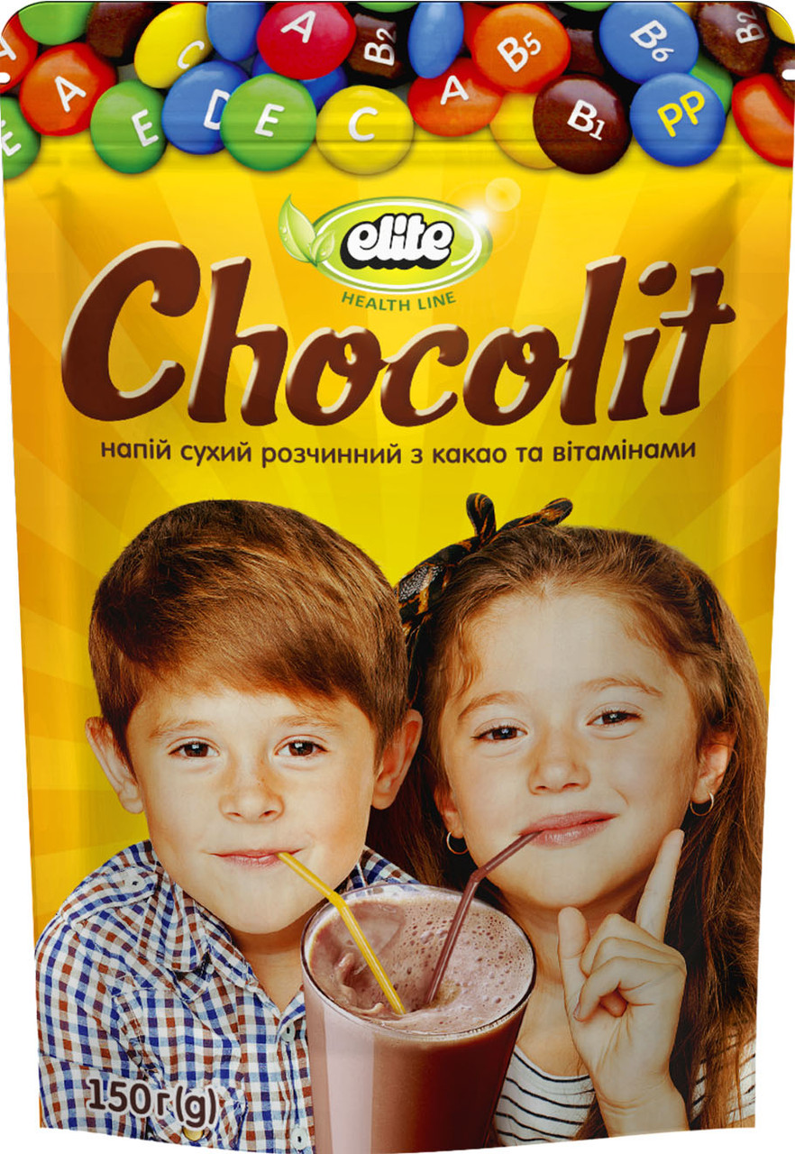 Замовити Какао-напій розчинний Elite Chocolit в гранулах, 150г ...