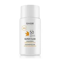 Солнцезащитный флюид для лица BABE Laboratorios SPF 50, 50 мл