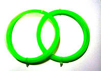 Пластик для 3D ручки PLA филамент 5м/1круг флуоресцентный светло-зеленый