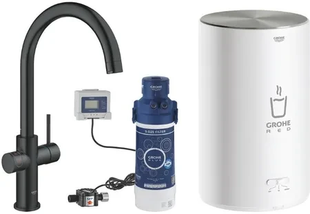 Змішувач для ванни Grohe Red Duo Starlight Aksamitna Czerń 30083KS1