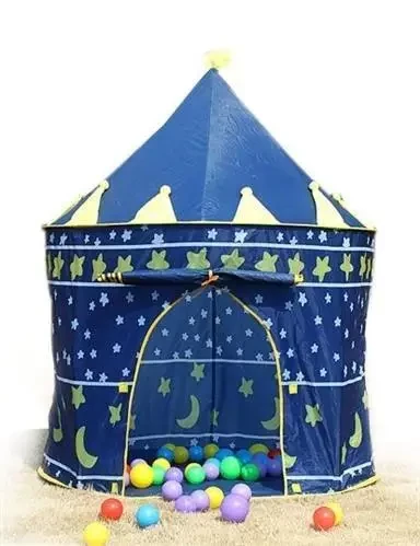 Детская палатка игровая Замок принца шатер для дома и улицы ZXC - фото 5 - id-p2194642737