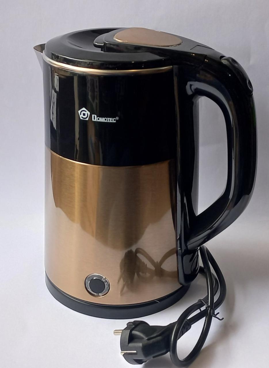 Електрочайник Domotec MS-5029brown коричневий 2.3л