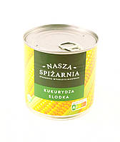 Кукурудза солодка консервована Nzasza Spizrnia 340г (Польща)