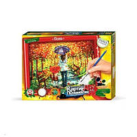 Детская картина по номерам Danko Toys Осень 32х23см KN-01-04 EM, код: 7736178