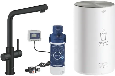 Кухонний змішувач Grohe Red Duo Aksamitna Czerń 30327KS1