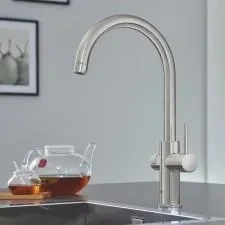 Кухонний змішувач Grohe Red New Duo Supersteel 30083 Dc1