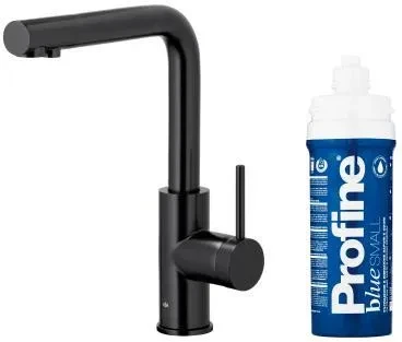 Кухонні змішувач Kfa Armatura Duero Pure Basic Black Z Filtrem Profine Blue S 662391381