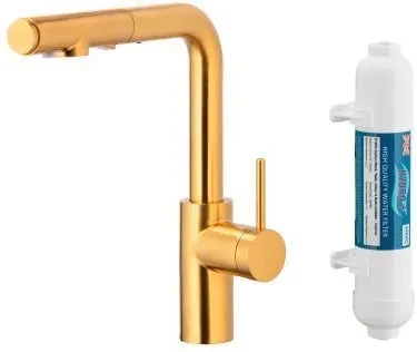 Кухонні змішувач Kfa Armatura Duero Pure Basic PullOut Złoty 662311231