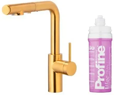 Кухонний змішувач Kfa Armatura Duero Pure Basic PullOut Złoty 662311531