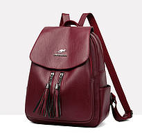 Жіночий міський рюкзак кенгуру, невеликий прогулянковий рюкзачок Бордовий