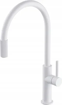 Кухонні змішувач Omnires Switch Biały Mat SW9057WM