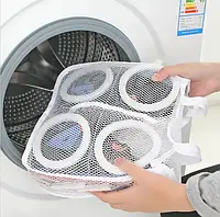 Універсальний мішок для прання взуття Білий ZXC