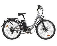 Електричний велосипед CITY 2.0 250W (срібло) Maxxter CITY 2.0 (Silver) (код 1547611)