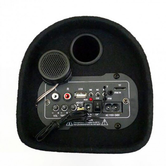 Автомобильный сабвуфер ZPX 8 Cm 800W с усилителем и Bluetooth Колонка в авто ZXC - фото 2 - id-p2194632209