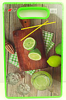 Дошка обробна «Фрукти» прямокутна 37×23×1(зелені)