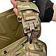 Бронежилет 6 класу Yakeda PRO Cordura 1000D 2,9 кг Мультикам із системою швидкого скидання MOLLE + 16 підсумків - фото 8 - id-p1663483973