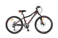 Велосипед Avanti-2024 Rapid чорно/сіро/червоний