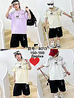 Костюм с шортами юниор ЛОГОТИП для мальчика размер 10-14 лет,цвет уточняйте при заказе