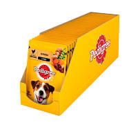 Влажный корм для собак Pedigree Курица и овощи в соусе 100 г 5900951017322 DAS