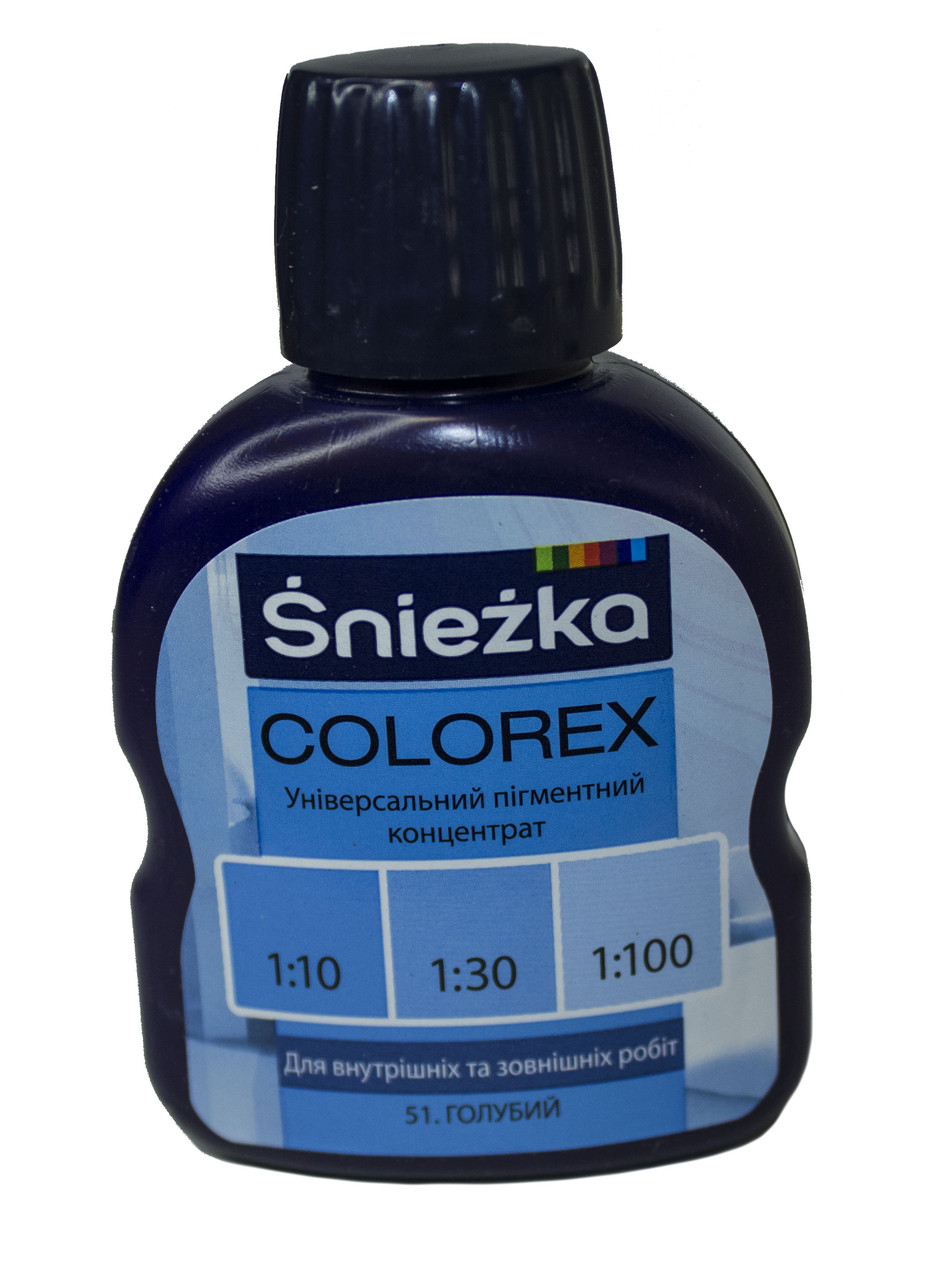Універсальний пігментний концентрат Śnieżka COLOREX блакитний 100 мл