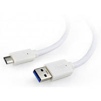 Дата кабель USB 3.0 AM to Type-C 3.0m Cablexpert CCP-USB3-AMCM-W-10 DAS