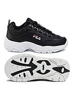 Кроссовки детские Fila Strada Low Kids 33 (21 см) Black