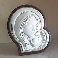 Греческая икона Prince Silvero Богородица с младенцем 8,5х9,5 см MA/E905/4 8,5х9,5 см
