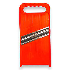 Шинковка для капусти ручна, з двома ножами з нержавіючої сталі 28см