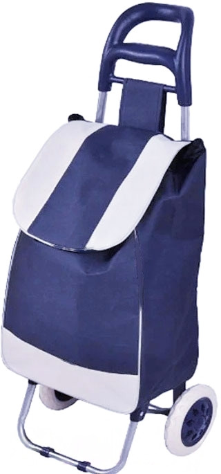 Большая дорожная сумка хозяйственная на колесах Синий ZXC - фото 2 - id-p2194670841