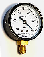 Вакуумметр деформационный показывающий МТ-2У-В радиальный штуцер