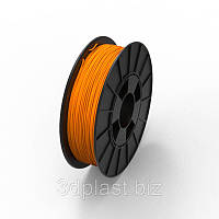 PLA (ПЛА) пластик 3Dplast филамент для 3D принтера 1.75 мм 0,85кг оранжевый
